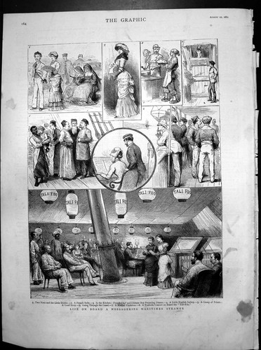 Old life board messageries - board,