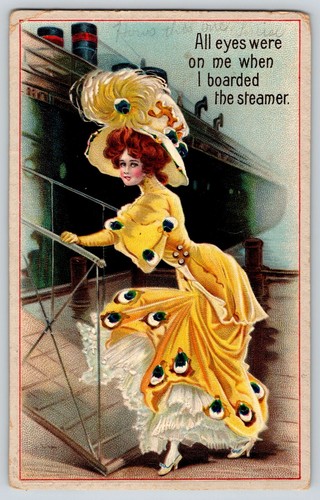 Postcard incredible woman - postcard, in